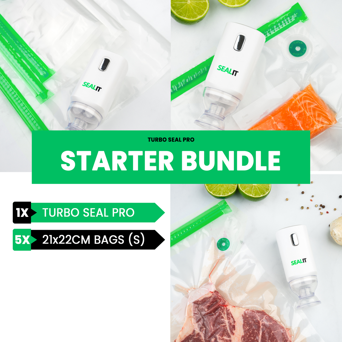 Portable Vacuum Sealing Bundles