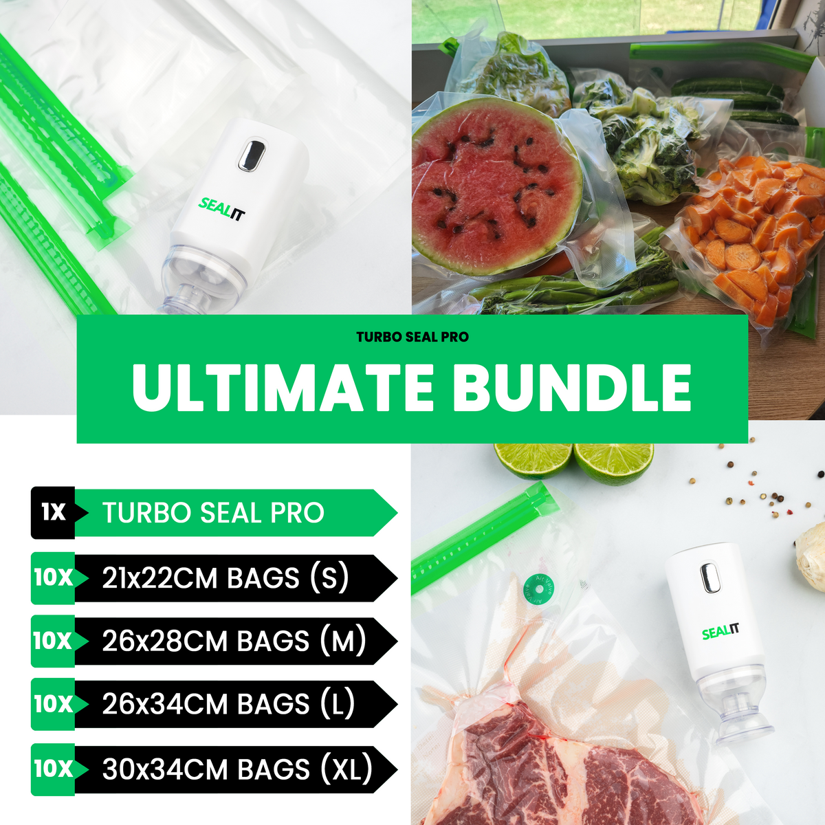 Portable Vacuum Sealing Bundles