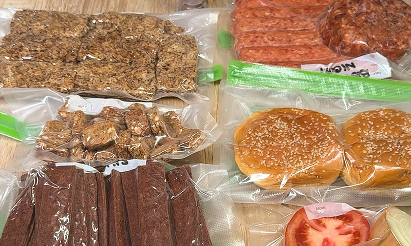 Expensive meat, freezer-burnt