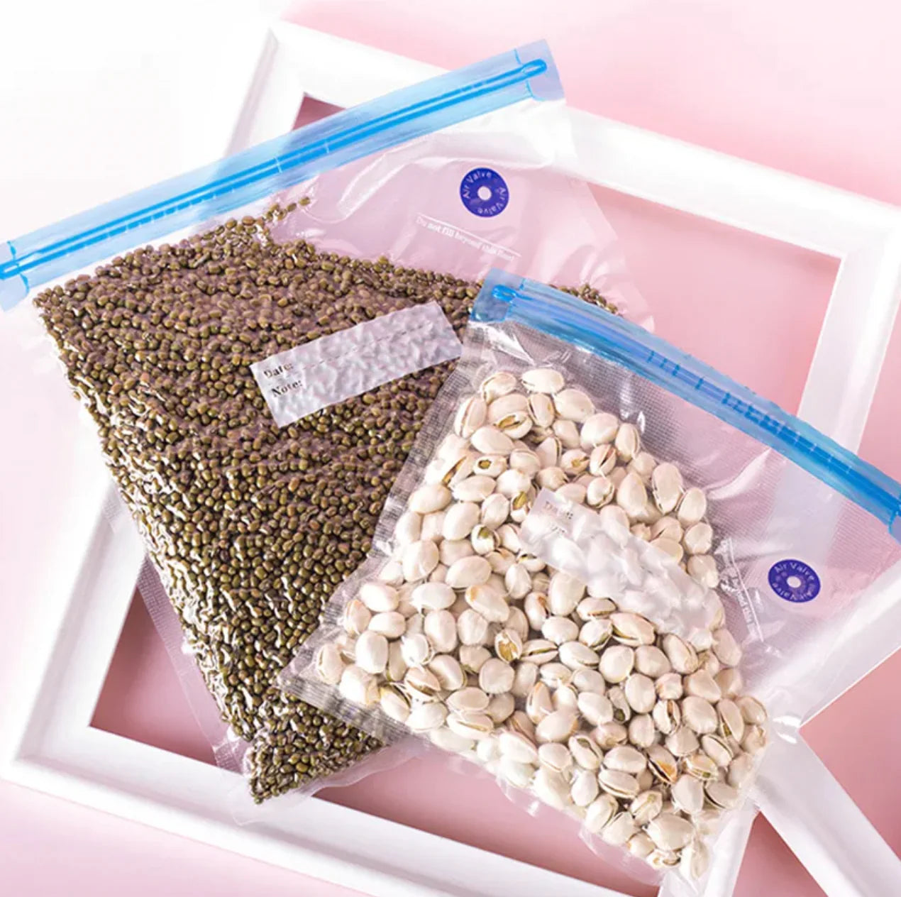 Lock in the Freshness with Our Reusable Vacuum Seal Food Storage Bags